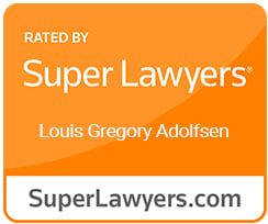 Rated By Super Lawyers | Louis Gregory Adolfsen | SuperLawyers.com